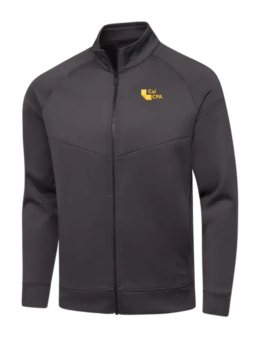 OGIO Dark Grey Endurance Modern Performance Full-Zip w/CalCPA Logo