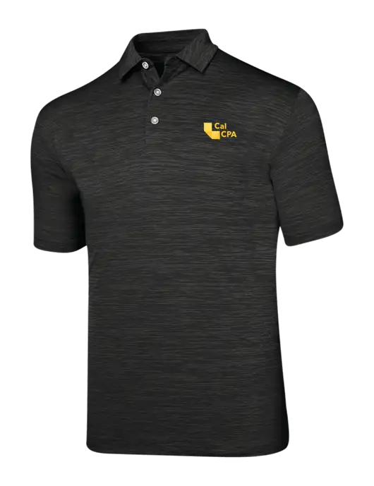 Callaway Black Broken Stripe w/CalCPA Logo