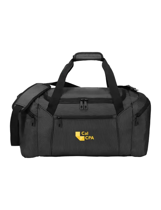 Slim & Lite Dark Grey Duffel    w/CalCPA Logo