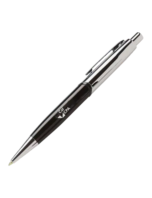 Chimera Black Pen - Black Ink w/CalCPA Logo